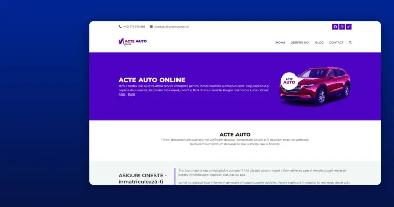 ActeAutoSSL.ro